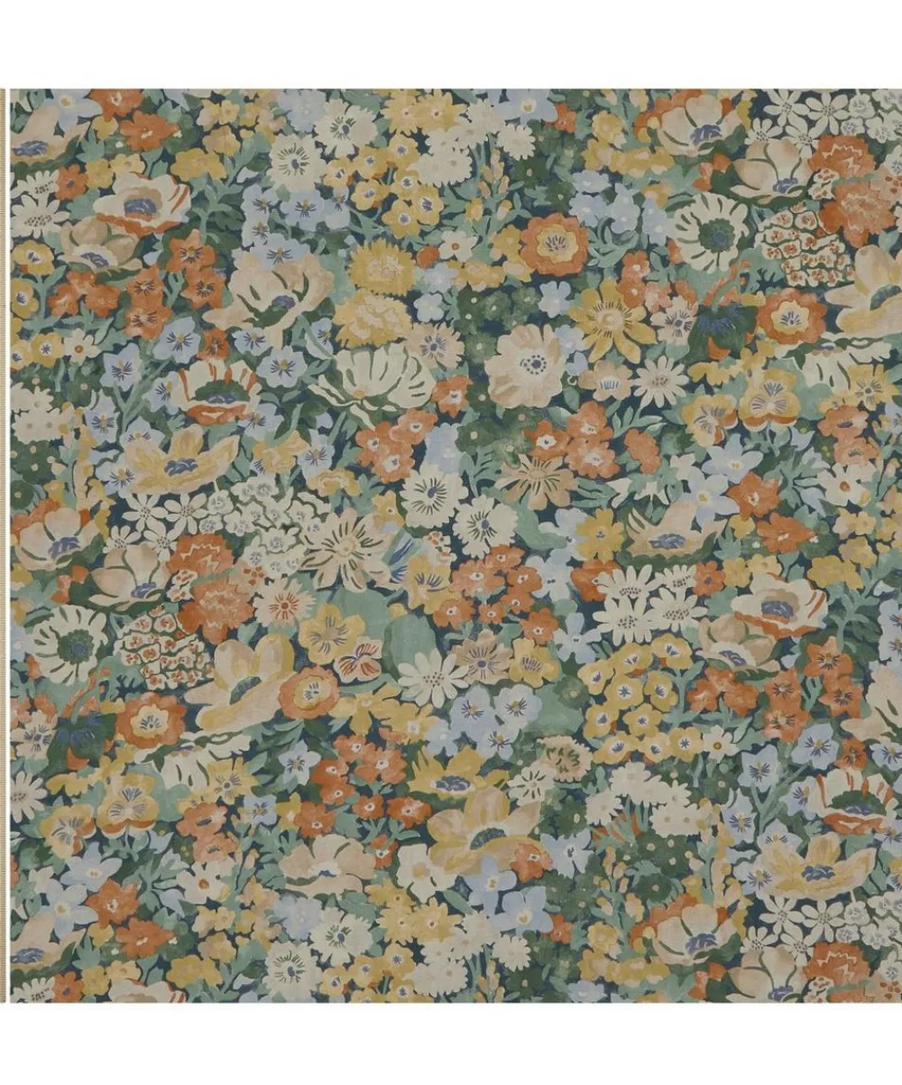 Liberty Interiors Furnishing Fabrics|Furnishing Fabrics^Painted Thorpe Linen in Acacia
