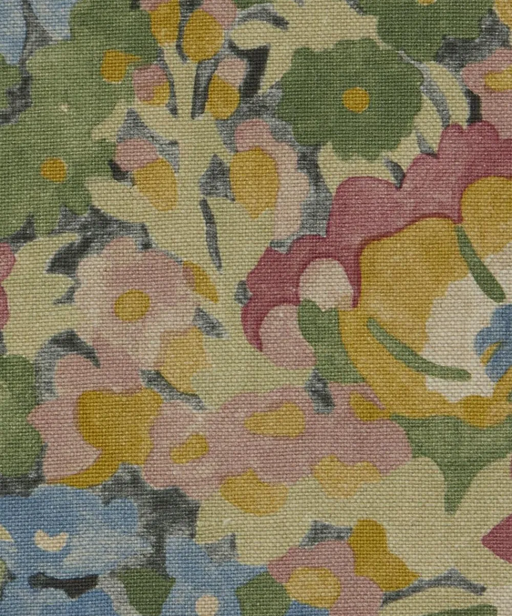 Liberty Interiors Furnishing Fabrics|Furnishing Fabrics^Painted Thorpe Linen in Lacquer