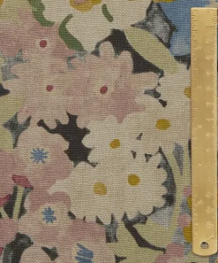 Liberty Interiors Furnishing Fabrics|Furnishing Fabrics^Painted Thorpe Linen in Lacquer