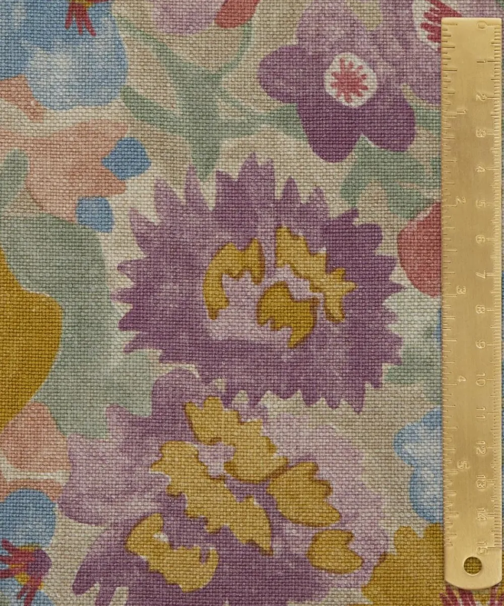 Liberty Interiors Furnishing Fabrics|Furnishing Fabrics^Painted Thorpe Linen in Lichen