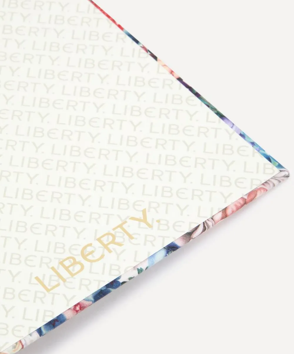 Liberty Stationery And Games^Painted Travels Print Cotton A5 Notebook