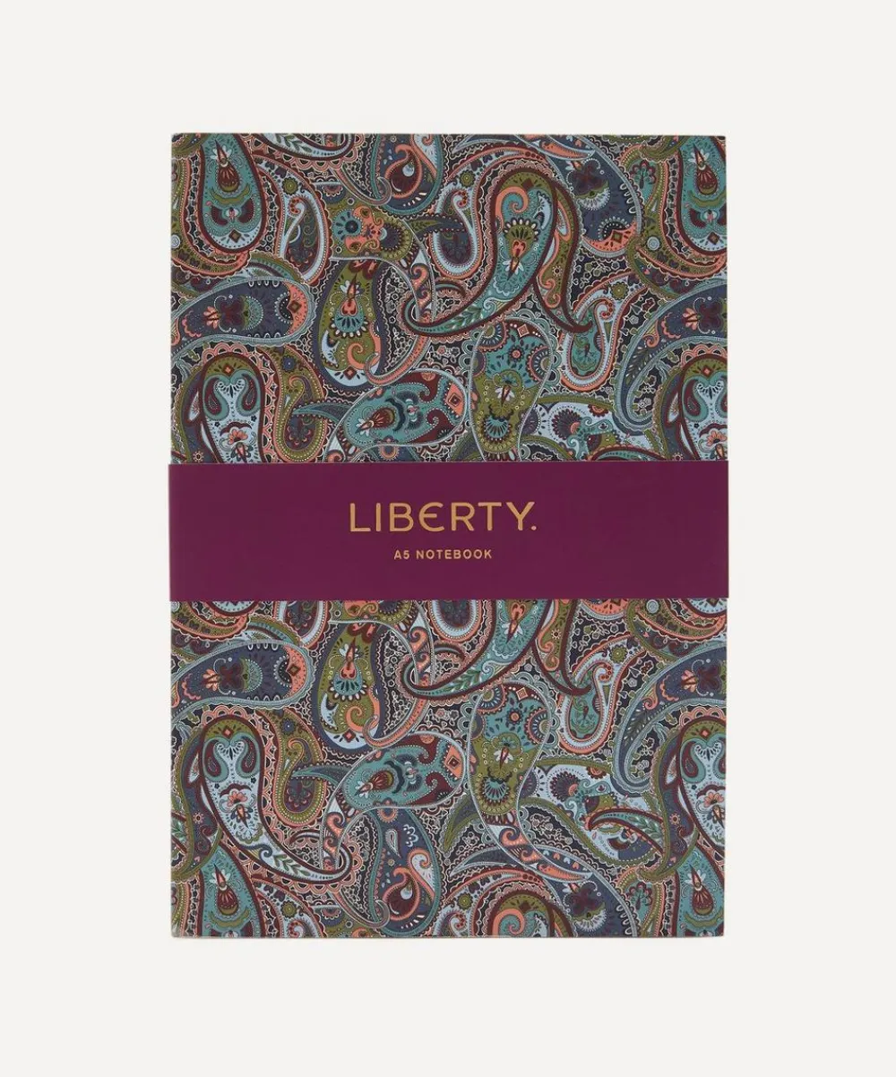 Liberty Stationery And Games^Paisley A5 Journal