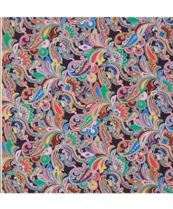 Liberty Fabrics Crepe De Chine^Paisley Fanfare Crepe de Chine