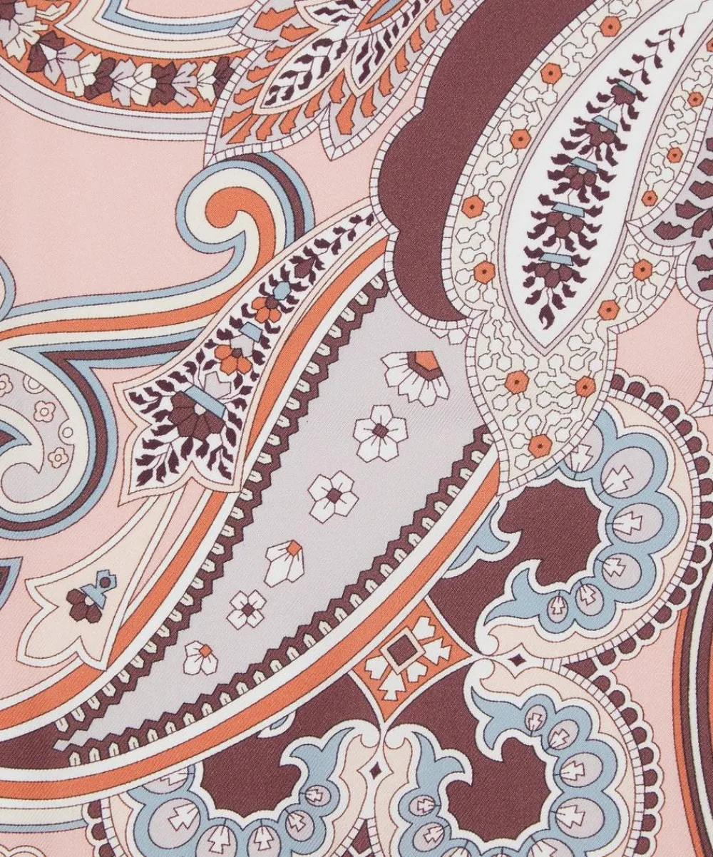 Liberty Fabrics Monument Twill^Paisley Fanfare Silk Twill