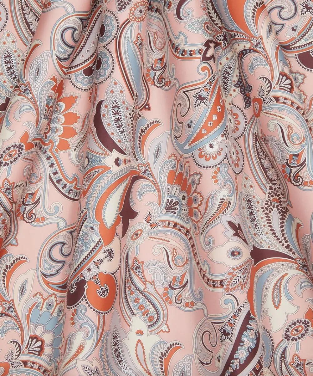 Liberty Fabrics Monument Twill^Paisley Fanfare Silk Twill