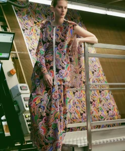 Liberty Fabrics Monument Twill^Paisley Fanfare Silk Twill
