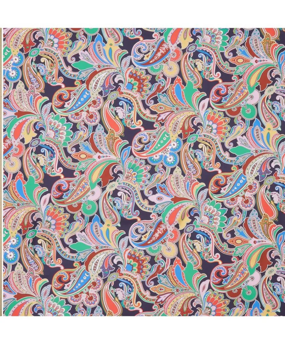 Liberty Fabrics Monument Twill^Paisley Fanfare Silk Twill