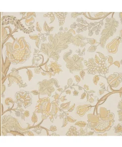 Liberty Interiors Furnishing Fabrics^Palampore Trail Landsdowne Linen in Pewter