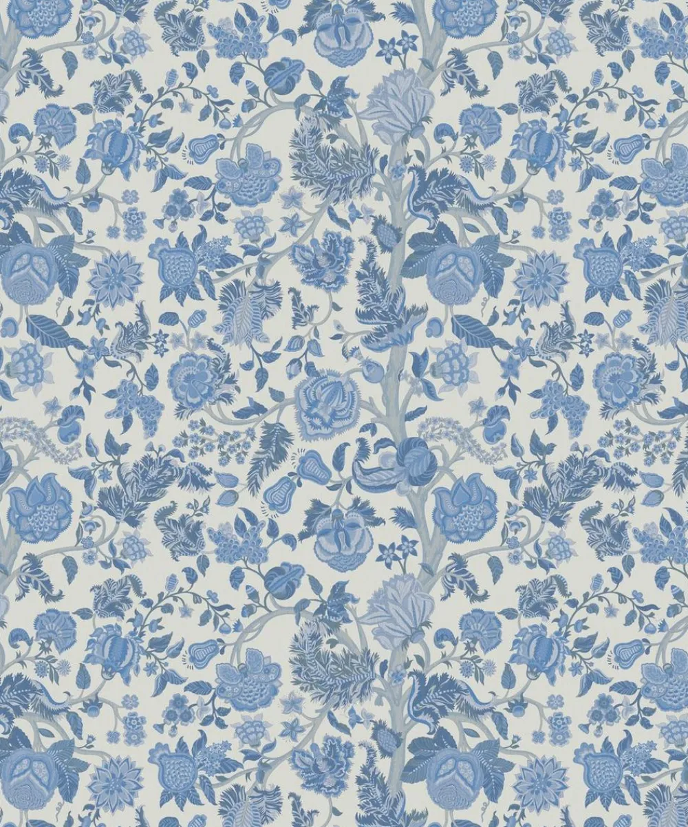 Liberty Interiors Wallpaper^Palampore Trail Wallpaper in Lapis