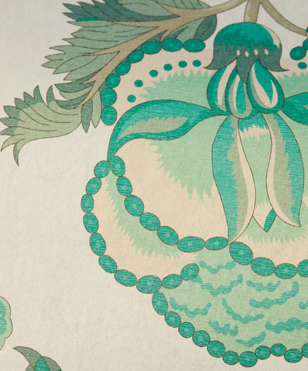 Liberty Interiors Wallpaper^Palampore Trail Wallpaper in Jade