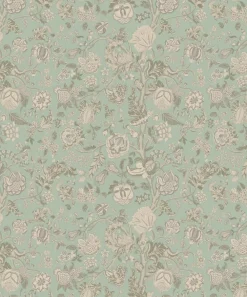 Liberty Interiors Wallpaper^Palampore Trail Wallpaper in Lichen
