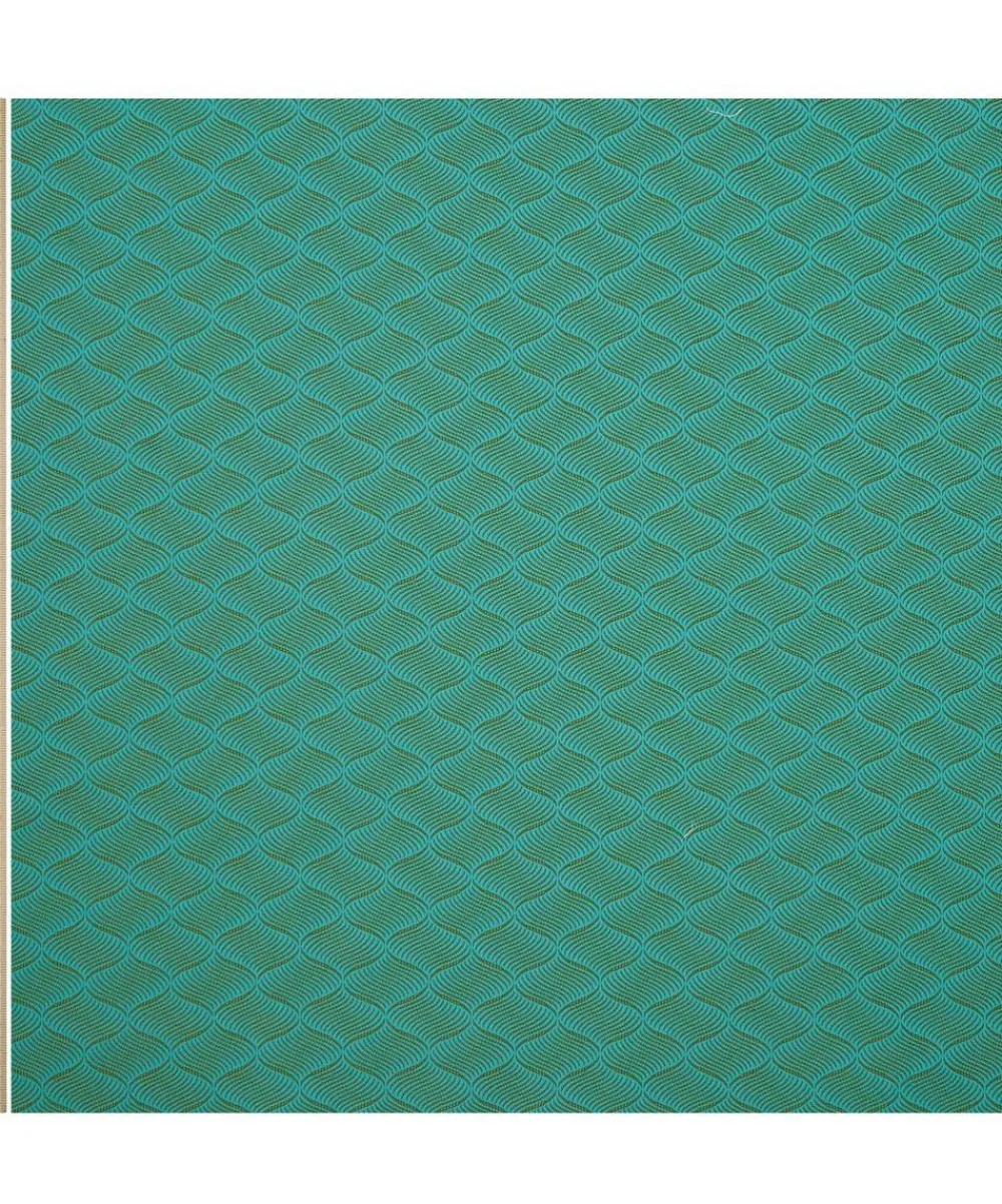 Liberty Interiors Furnishing Fabrics^Palazzo Westbrook in Aqua – Outdoor