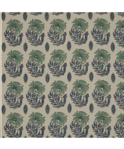Liberty Interiors Furnishing Fabrics|Furnishing Fabrics^Palm Parade Linen in Jade
