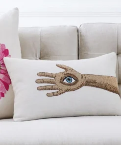 Jonathan Adler Cushions^Palmistry Beaded Cushion