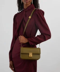 DeMellier Bags^Paris Light Olive Crossbody Bag