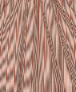 Liberty Interiors Furnishing Fabrics^Park Stripe Cotton in Galah Pink