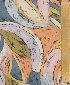 Liberty Fabrics Monument Twill^Pastel Peacock Silk Twill