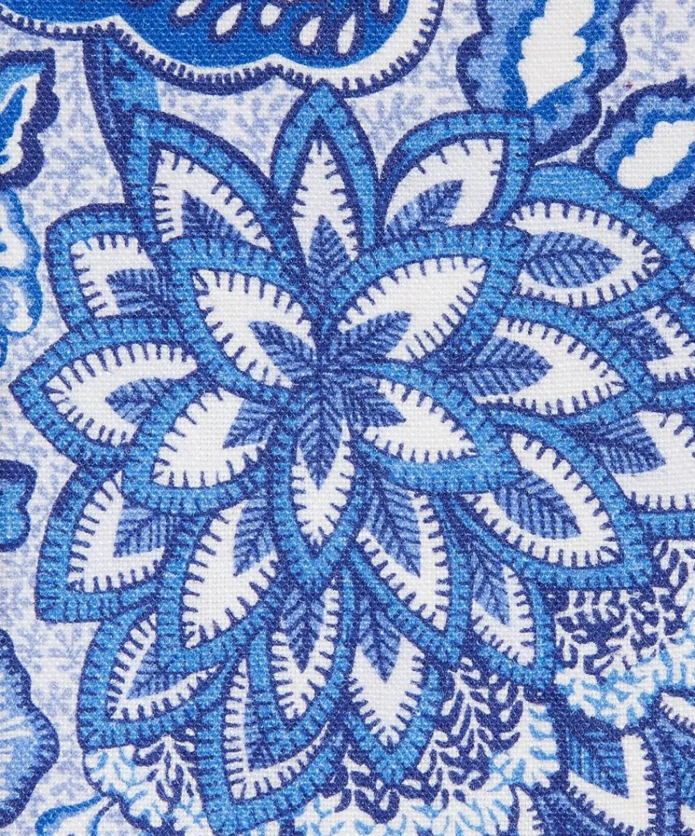 Liberty Interiors Furnishing Fabrics^Patricia Ladbroke Linen in Lapis