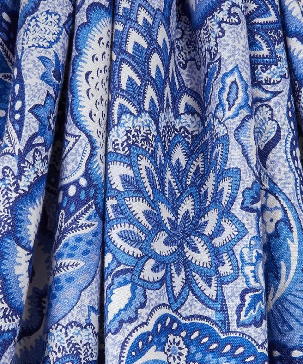 Liberty Interiors Furnishing Fabrics^Patricia Ladbroke Linen in Lapis