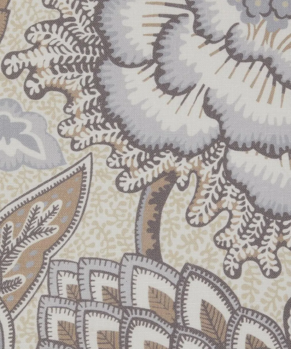 Liberty Interiors Furnishing Fabrics^Patricia Marlowe Linen in Pewter