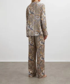 Liberty Sleepwear^Patricia Silk-Satin Cotton Pyjama Set