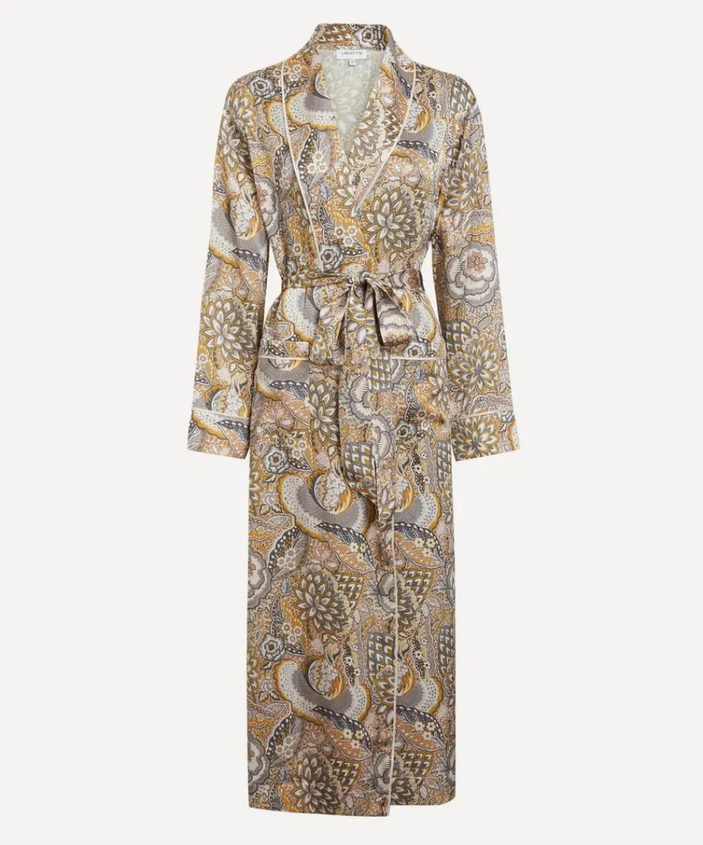 Liberty Sleepwear^Patricia Silk-Satin Robe