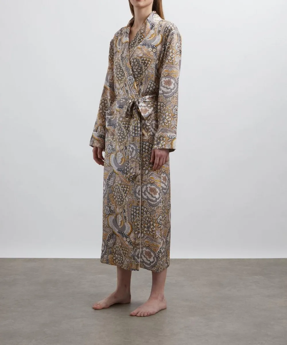 Liberty Sleepwear^Patricia Silk-Satin Robe