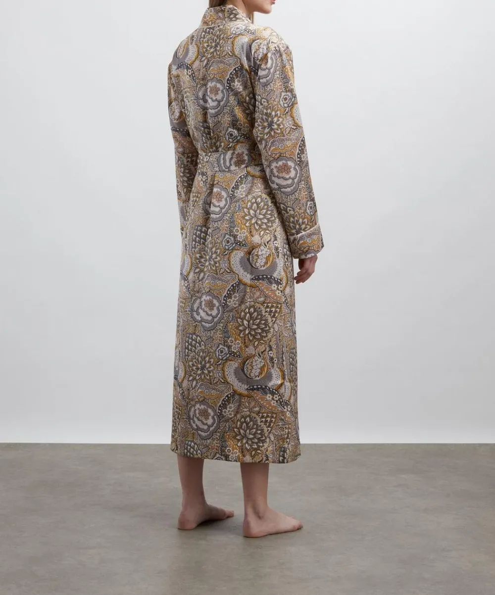 Liberty Sleepwear^Patricia Silk-Satin Robe
