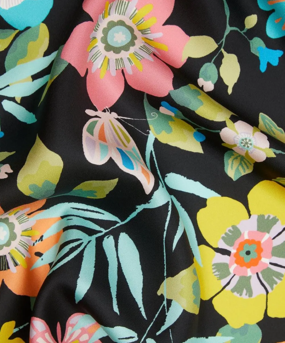 Liberty Fabrics Monument Twill|Classic Silks^Pavilion Silk Twill