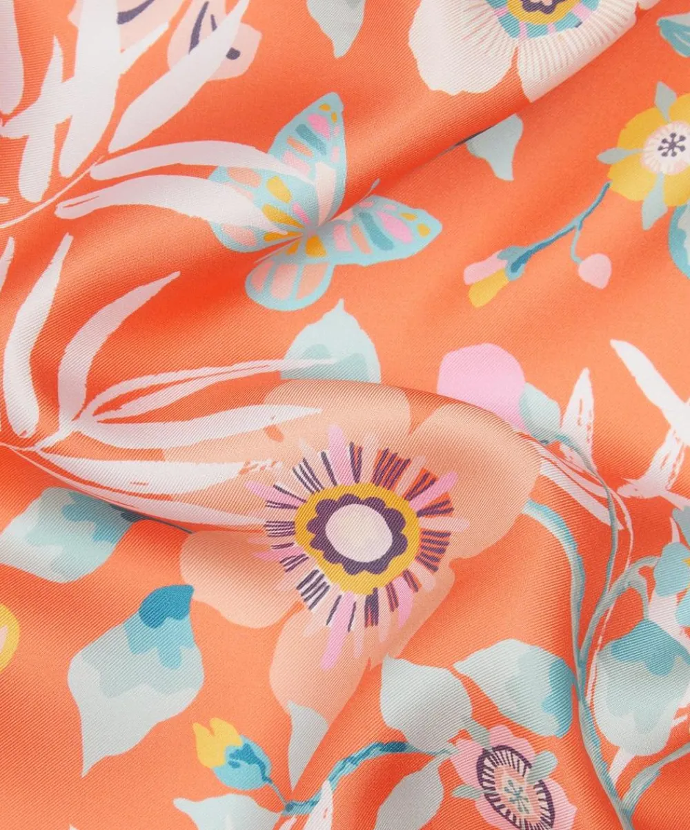 Liberty Fabrics Monument Twill|Classic Silks^Pavilion Silk Twill