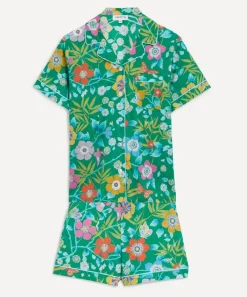 Liberty Sleepwear^Pavilion Tana Lawn™ Cotton Short Pyjama Set
