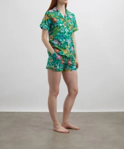 Liberty Sleepwear^Pavilion Tana Lawn™ Cotton Short Pyjama Set