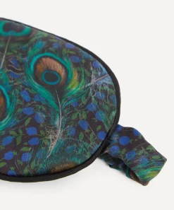 Liberty Sleepwear^Peacock Manor Silk Satin Eye Mask