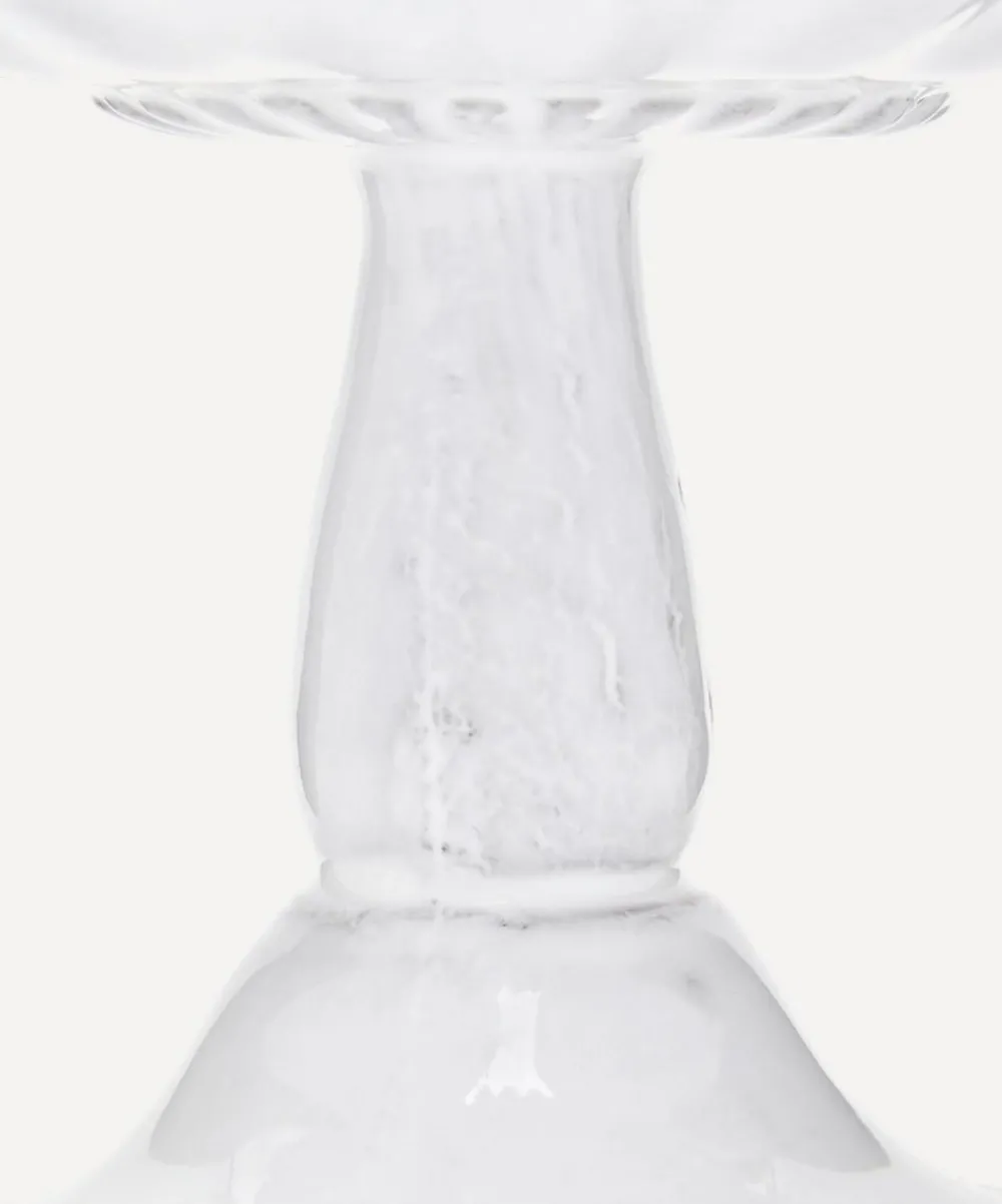 Astier de Villatte Tableware^Peggy Bowl on Stand