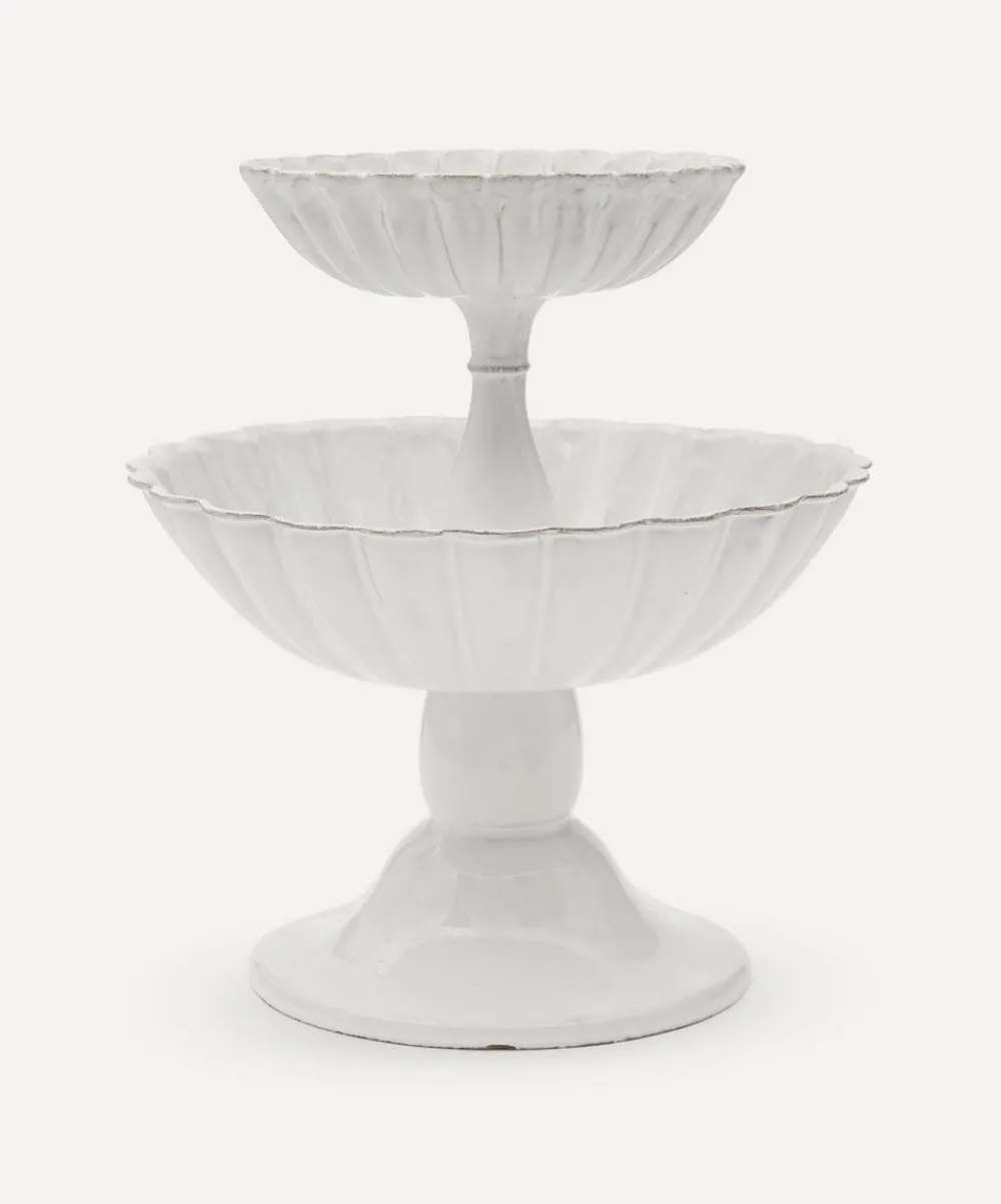 Astier de Villatte Tableware^Peggy Tiered Bowl