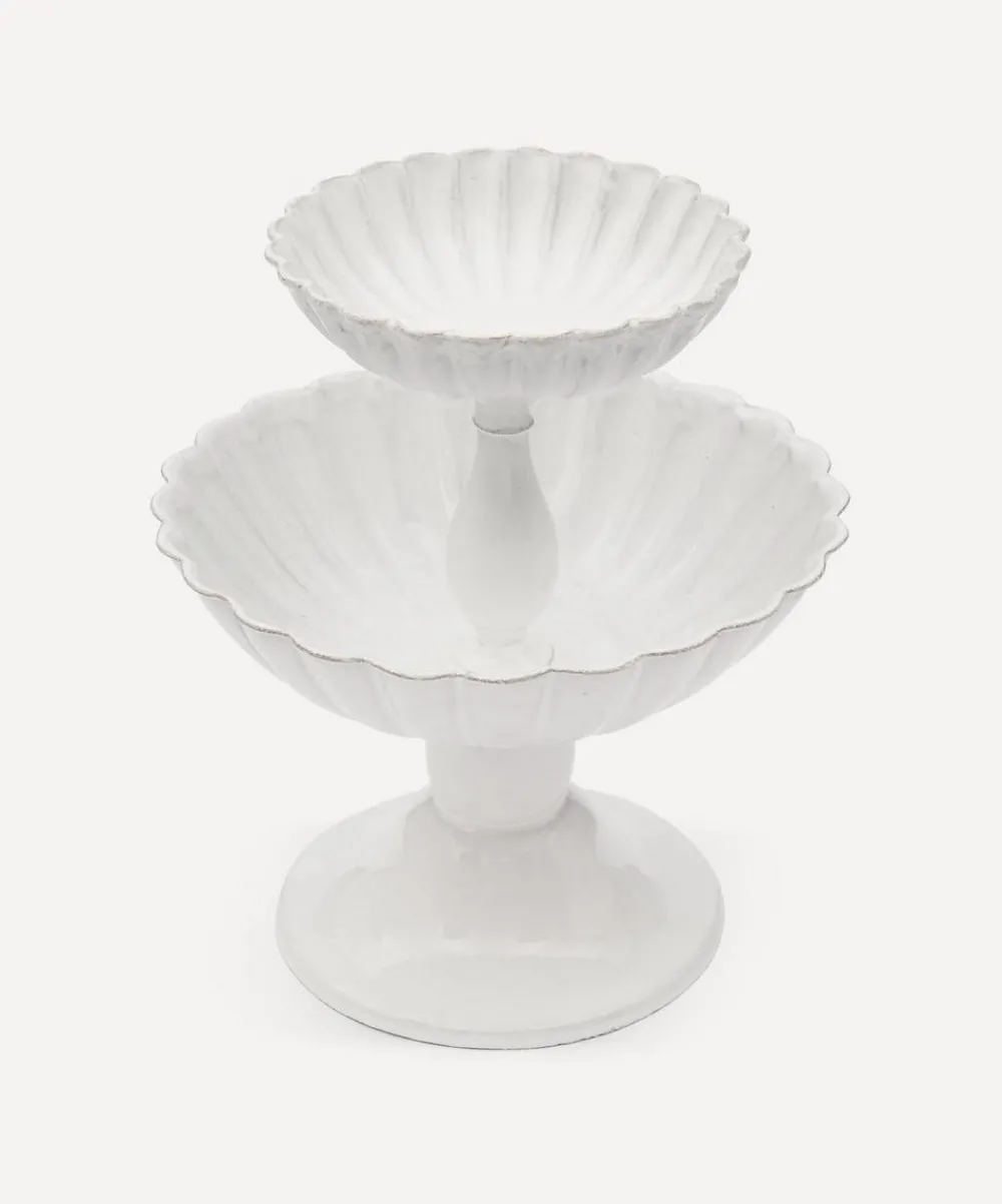 Astier de Villatte Tableware^Peggy Tiered Bowl