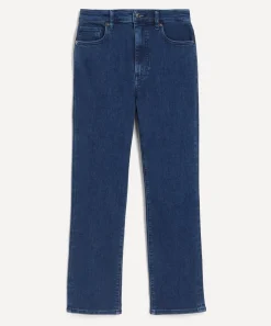 Frame Jeans^Pencil High-Rise Slim Jeans in Loner
