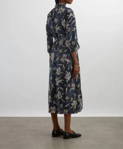 S Max Mara Dresses^Peonia Silk Shirt Dress