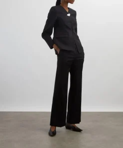 AKYN Trousers & Shorts^Perla Black Trousers