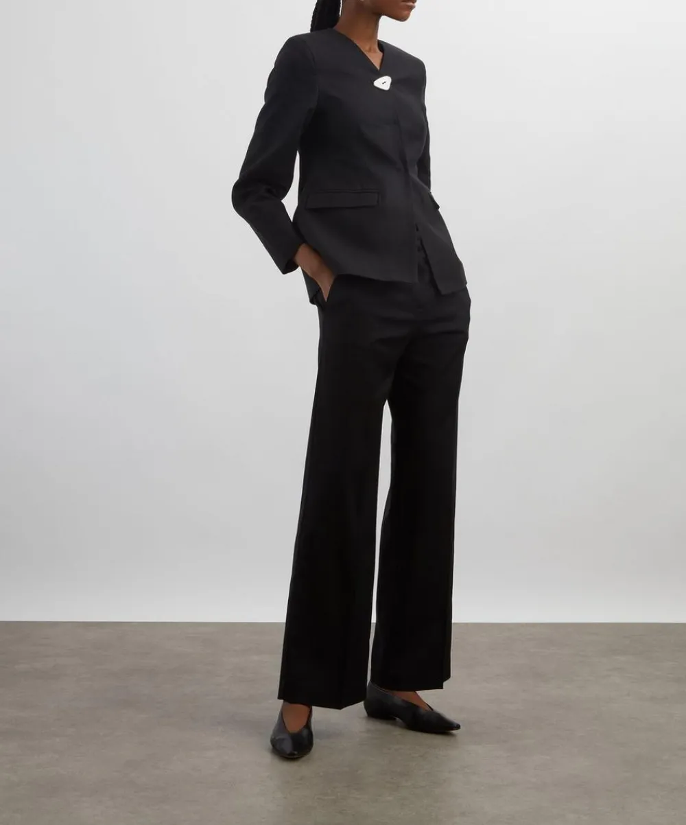 AKYN Trousers & Shorts^Perla Black Trousers