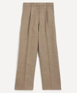 AKYN Trousers & Shorts^Perla Undyed Wool Trousers