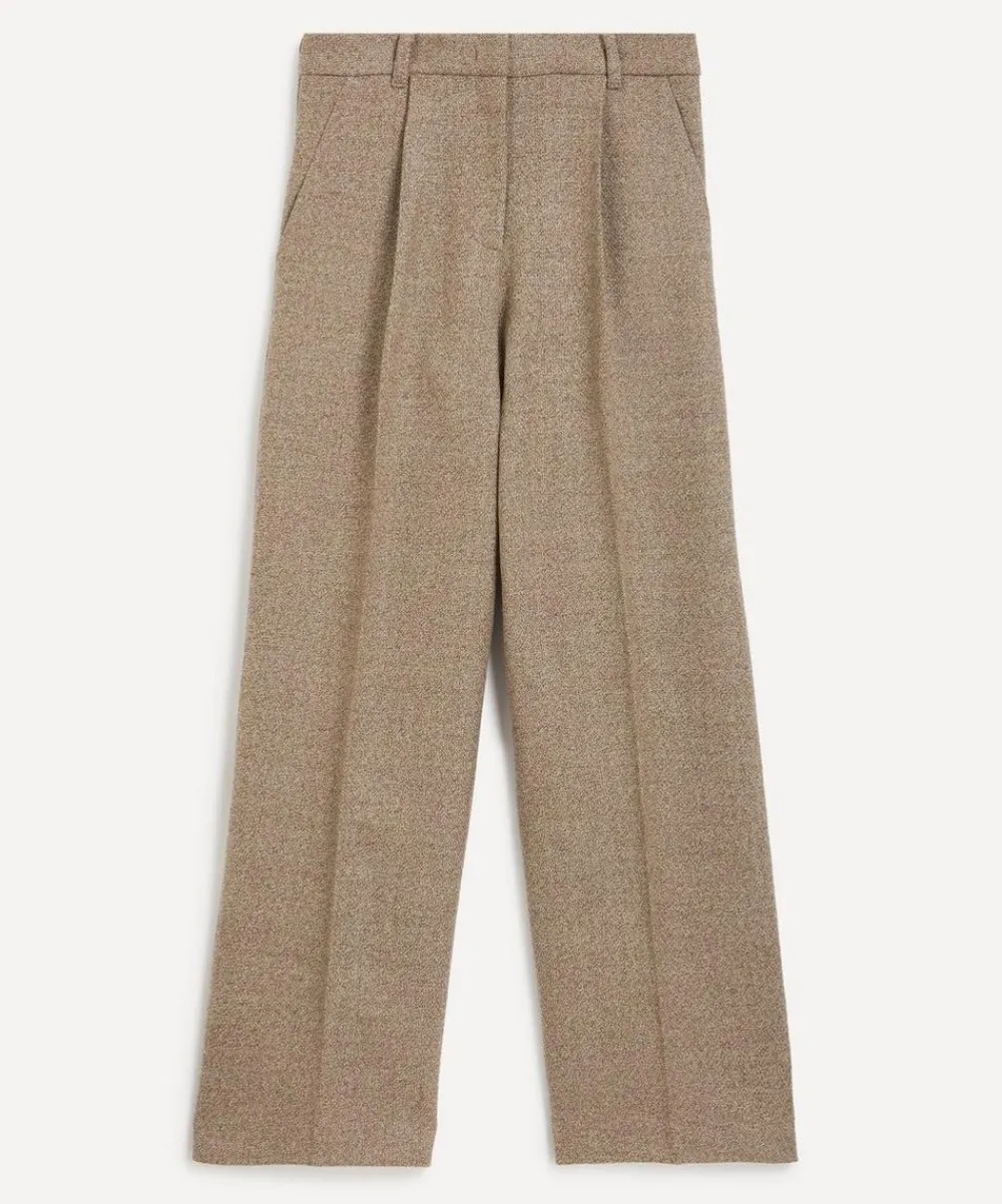 AKYN Trousers & Shorts^Perla Undyed Wool Trousers