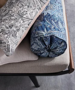 Liberty Interiors Furnishing Fabrics^Persian Voyage Amersham Linen-Blend in Lapis