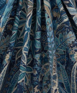 Liberty Interiors Furnishing Fabrics^Persian Voyage Amersham Linen-Blend in Lapis