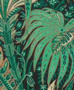 Liberty Interiors Furnishing Fabrics^Persian Voyage Amersham Linen-Blend in Jade