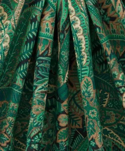 Liberty Interiors Furnishing Fabrics^Persian Voyage Amersham Linen-Blend in Jade