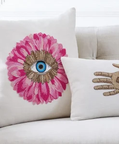Jonathan Adler Cushions^Petals Beaded Cushion
