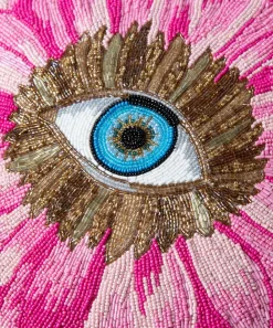 Jonathan Adler Cushions^Petals Beaded Cushion