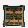Liberty Cushions|Living Room^Pewter Poppy Velvet Cushion