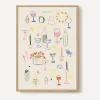 PSTR Studio Wall Art^Phthalo Ruth Dinnerware Framed Print